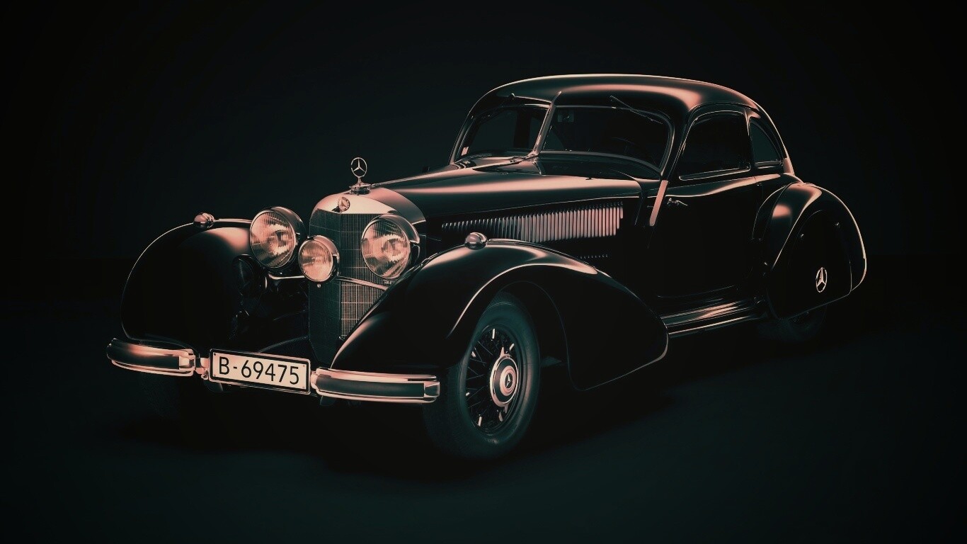 Mercedes benz 540k authobankurier 02 обои