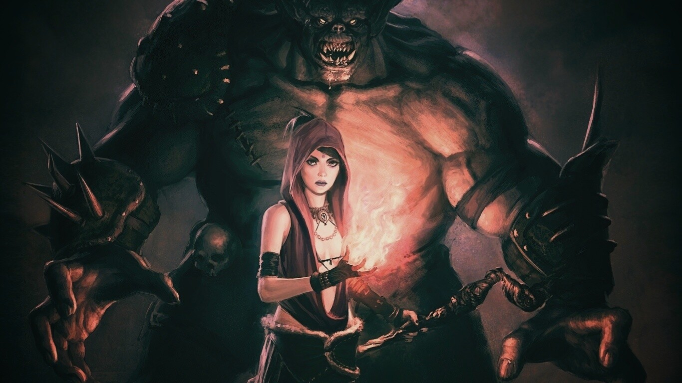 Морриган и порождение зла обои