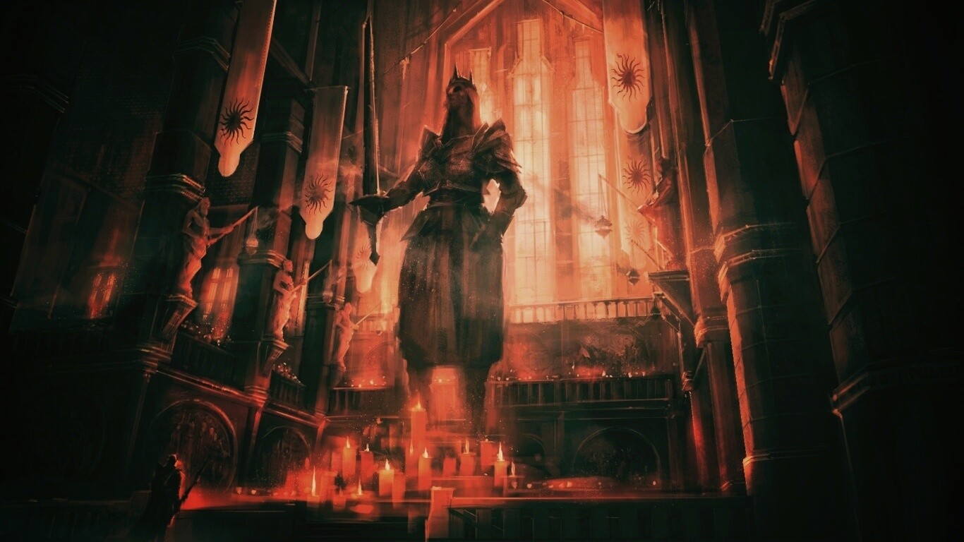 Алтарь из Dragon Age обои