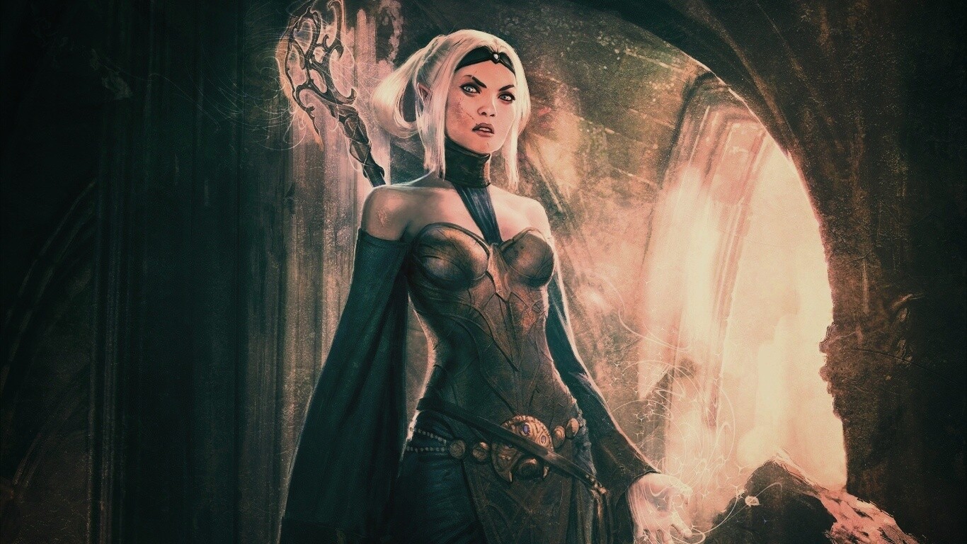 Колдунья обои