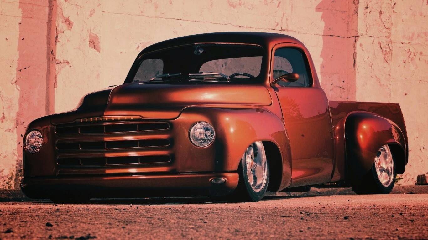 Грузовик хот род обои
