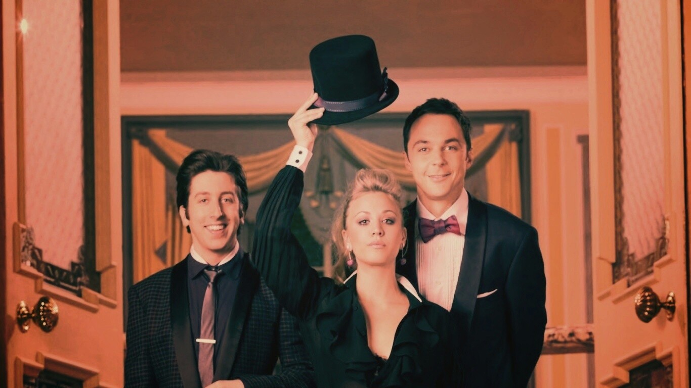 Персонажи теории большого взрыва обои