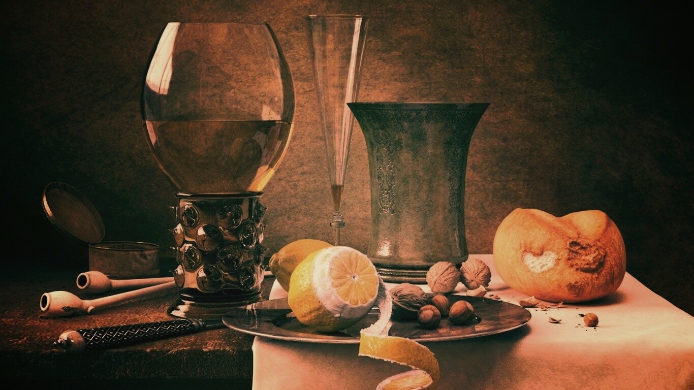 Натюрморт обои