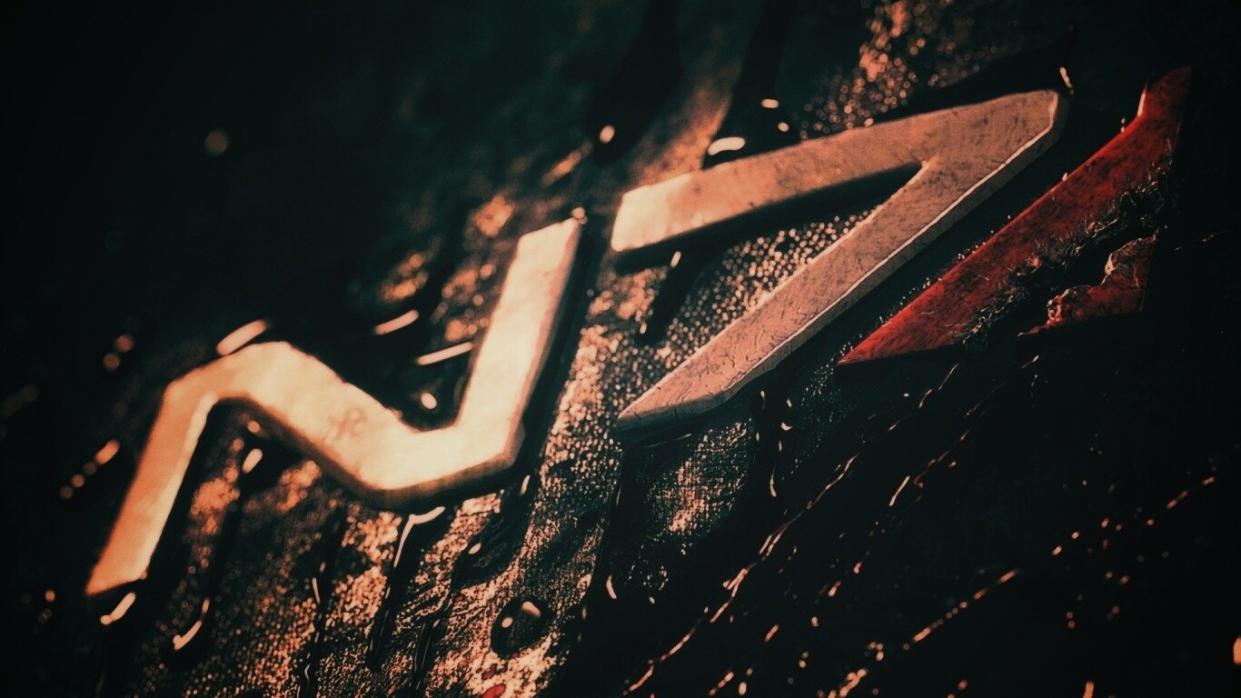 Логотип команды N7 из mass effect обои