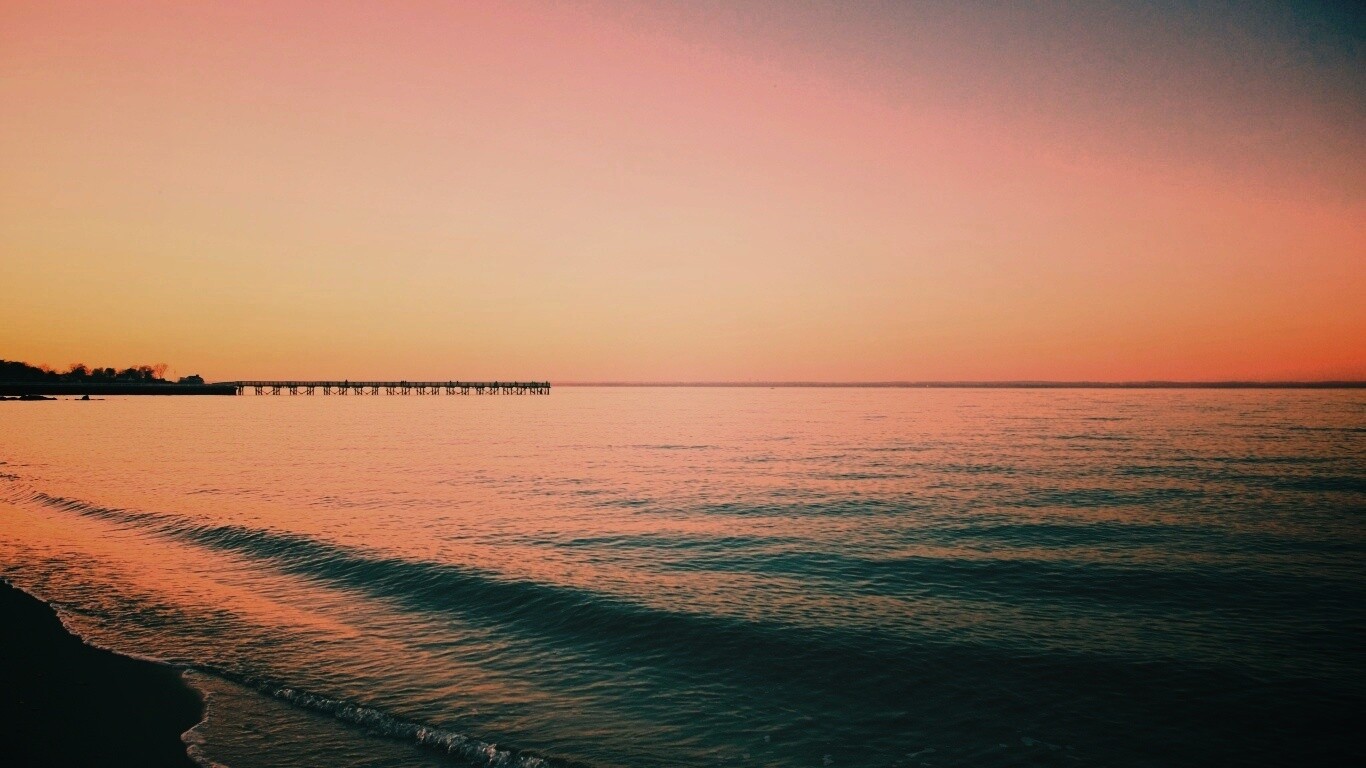 Причал обои