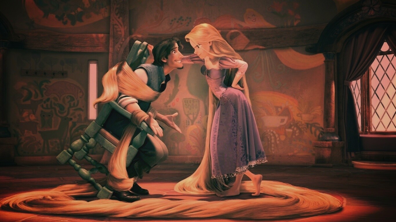 Рапунцель обои