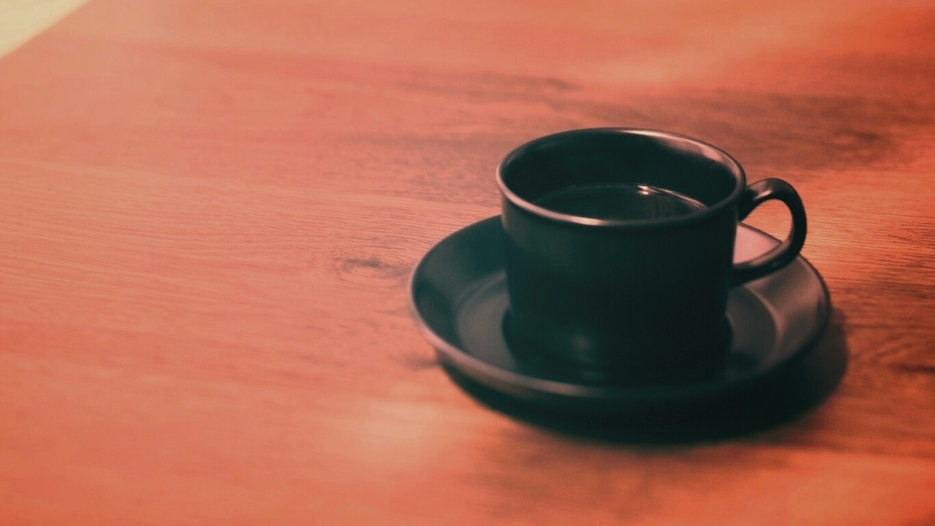Кофе на столе обои