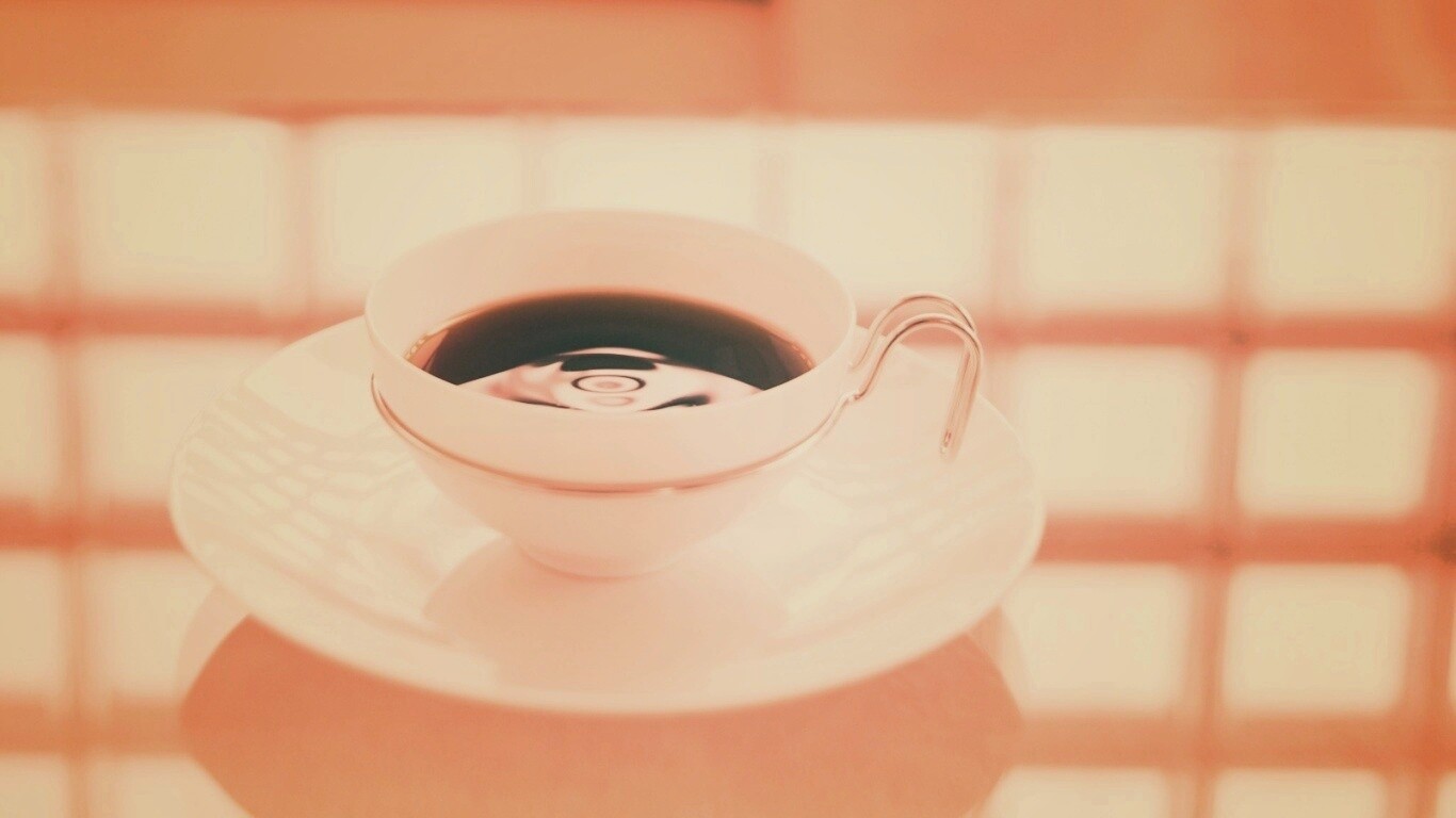 Чашечка кофе обои