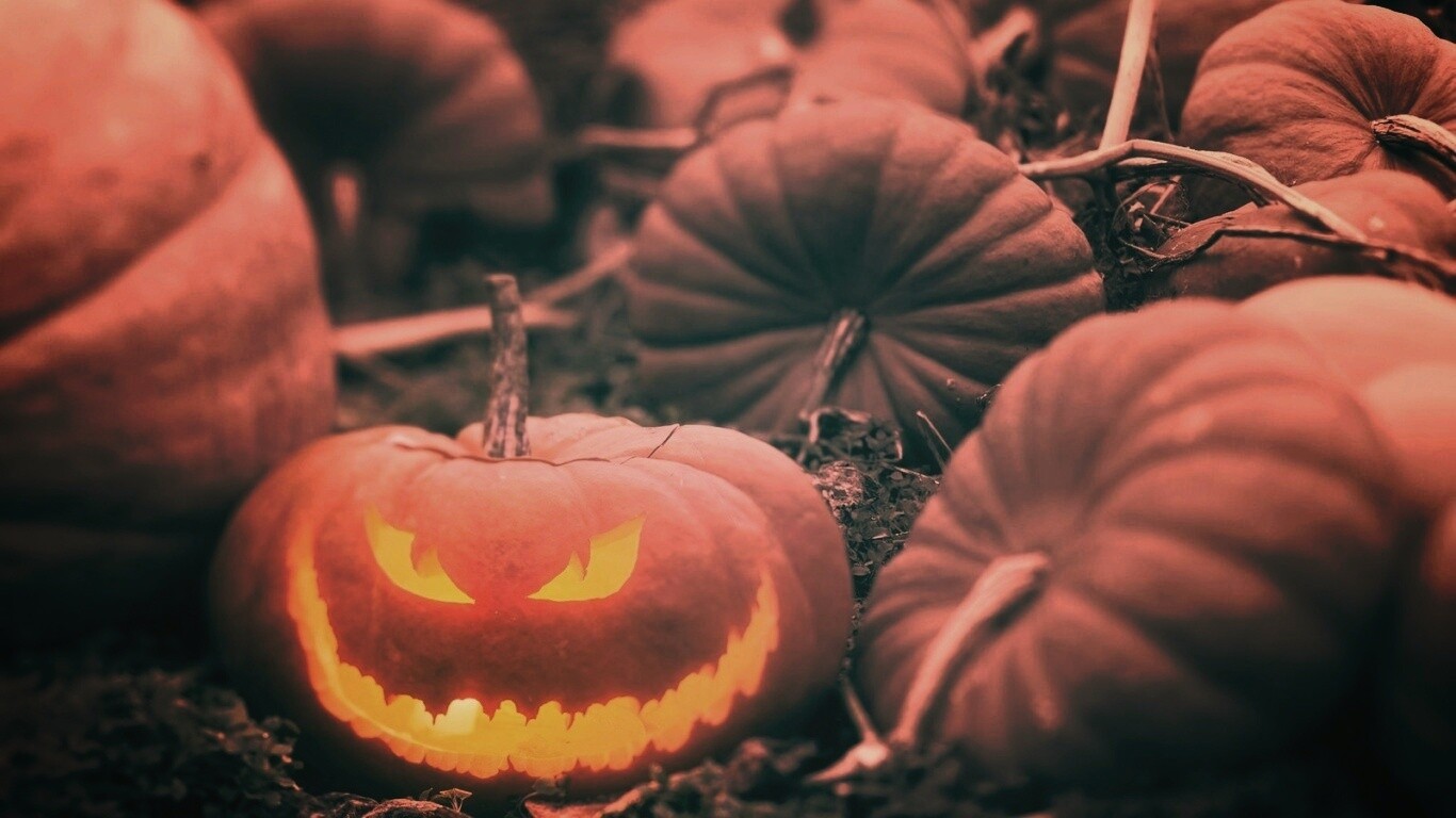 Злая тыква обои