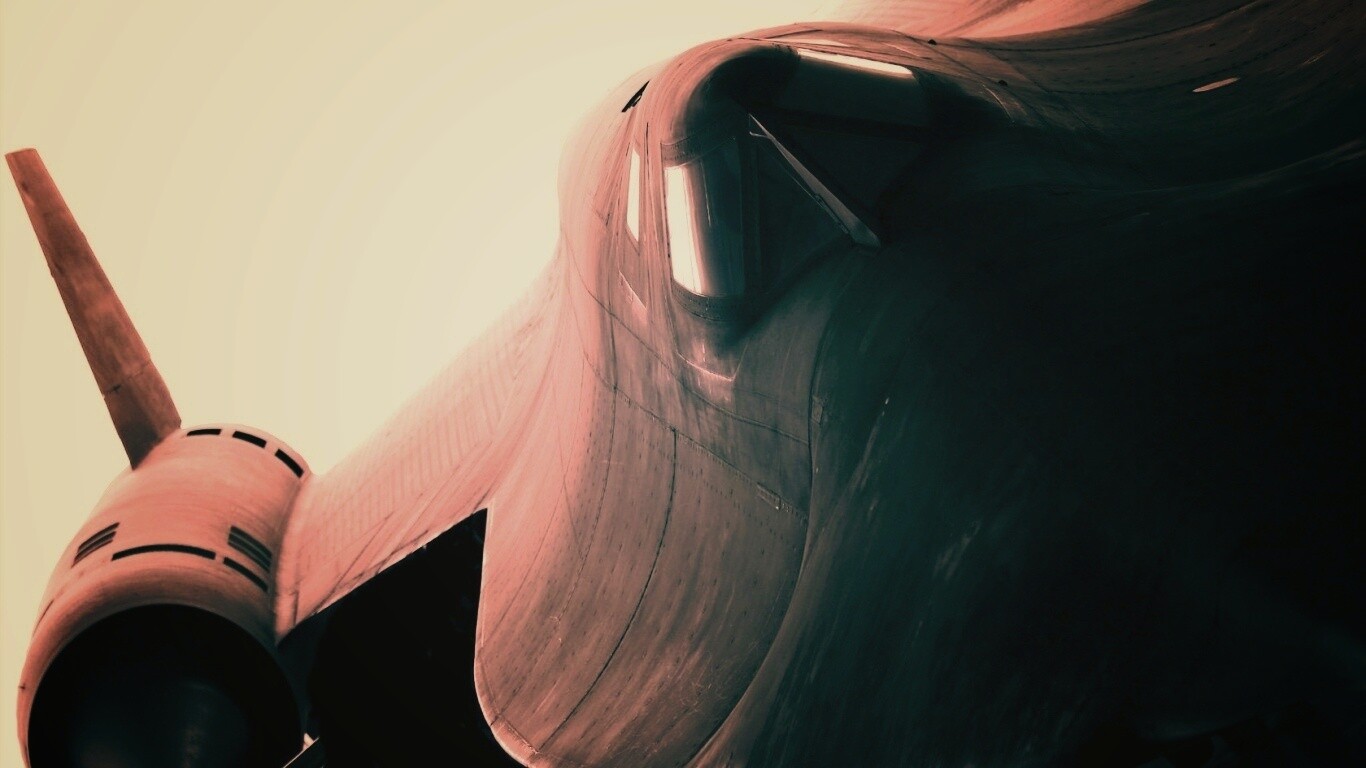 Самолет SR-71 BlackBird обои