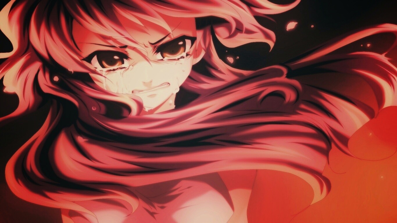 Девушка плачет обои