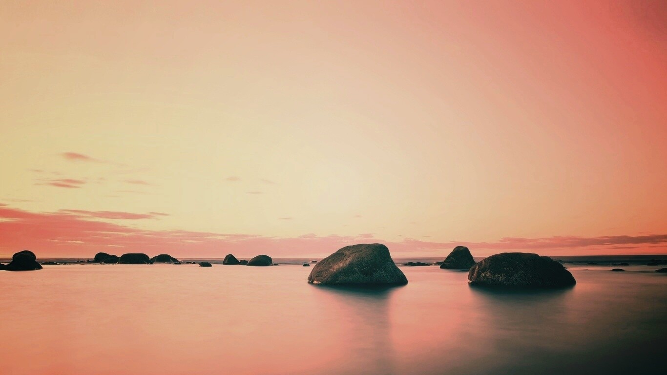 Небо и вода обои