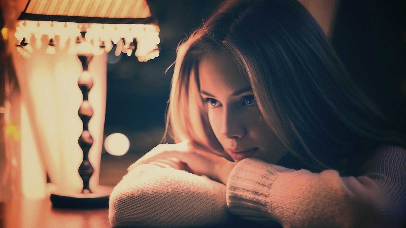 Задумалась обои