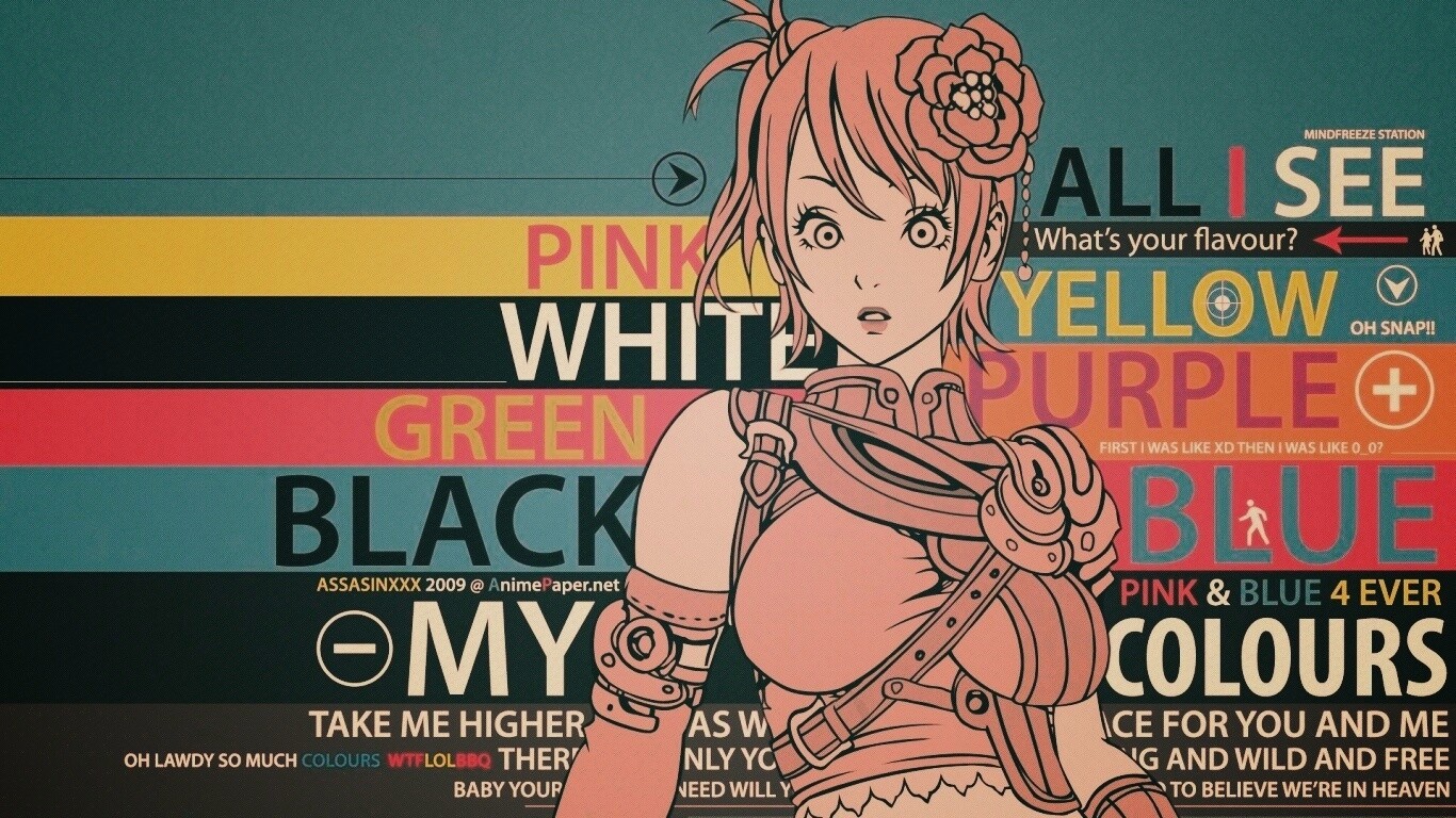 Раскрась её обои