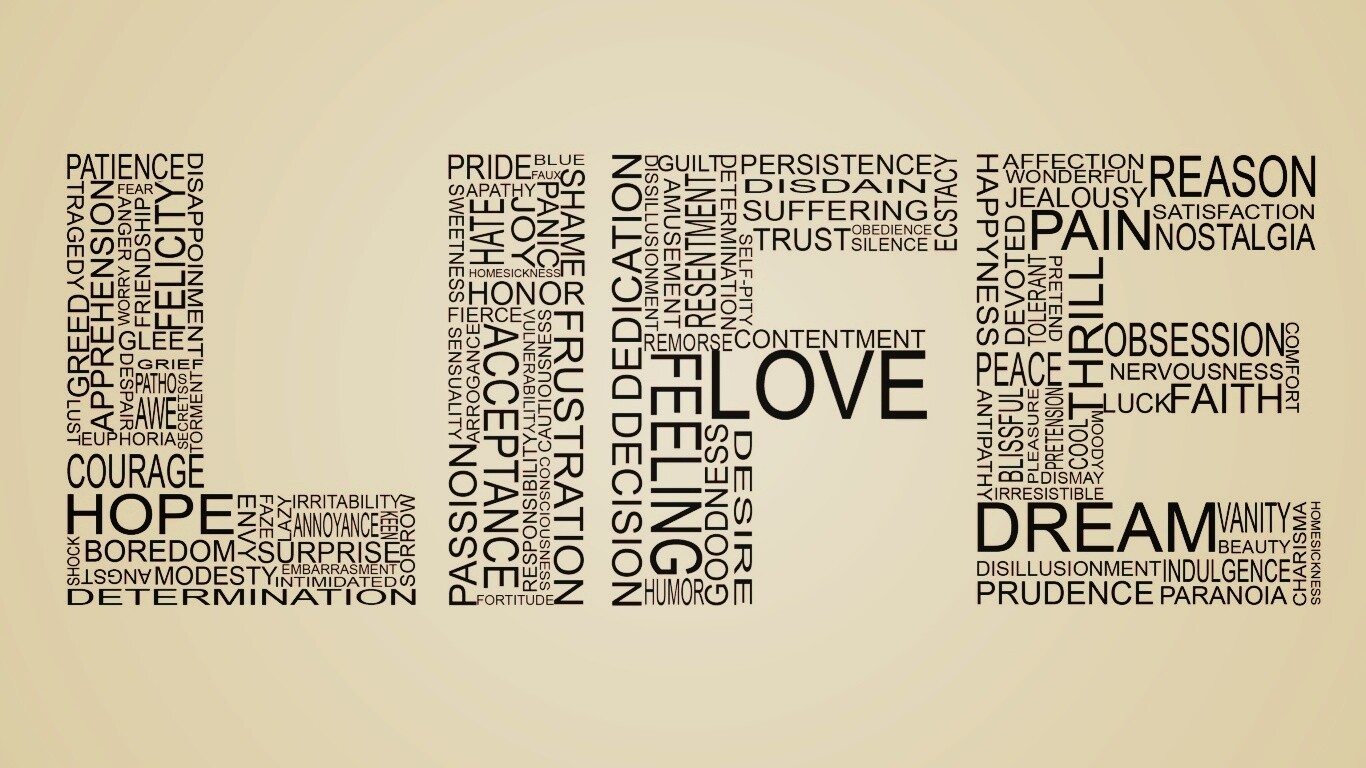 Жизнь в словах обои