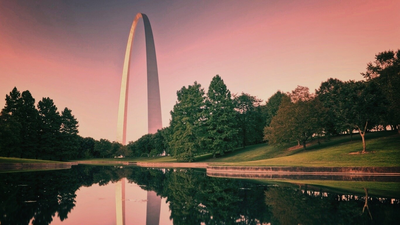Арка в Сент-Луисе обои