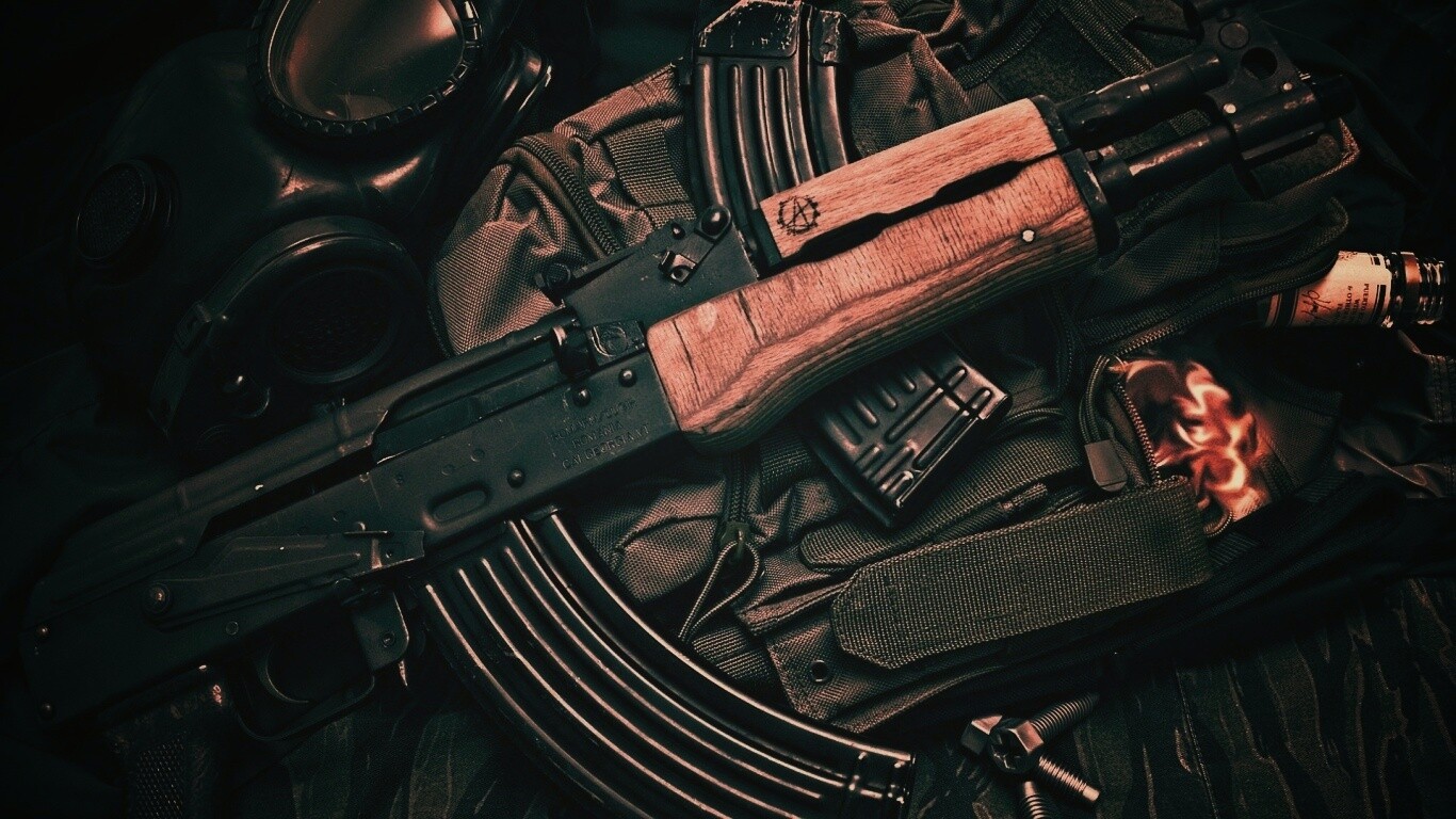 Автомат АК-47 обои