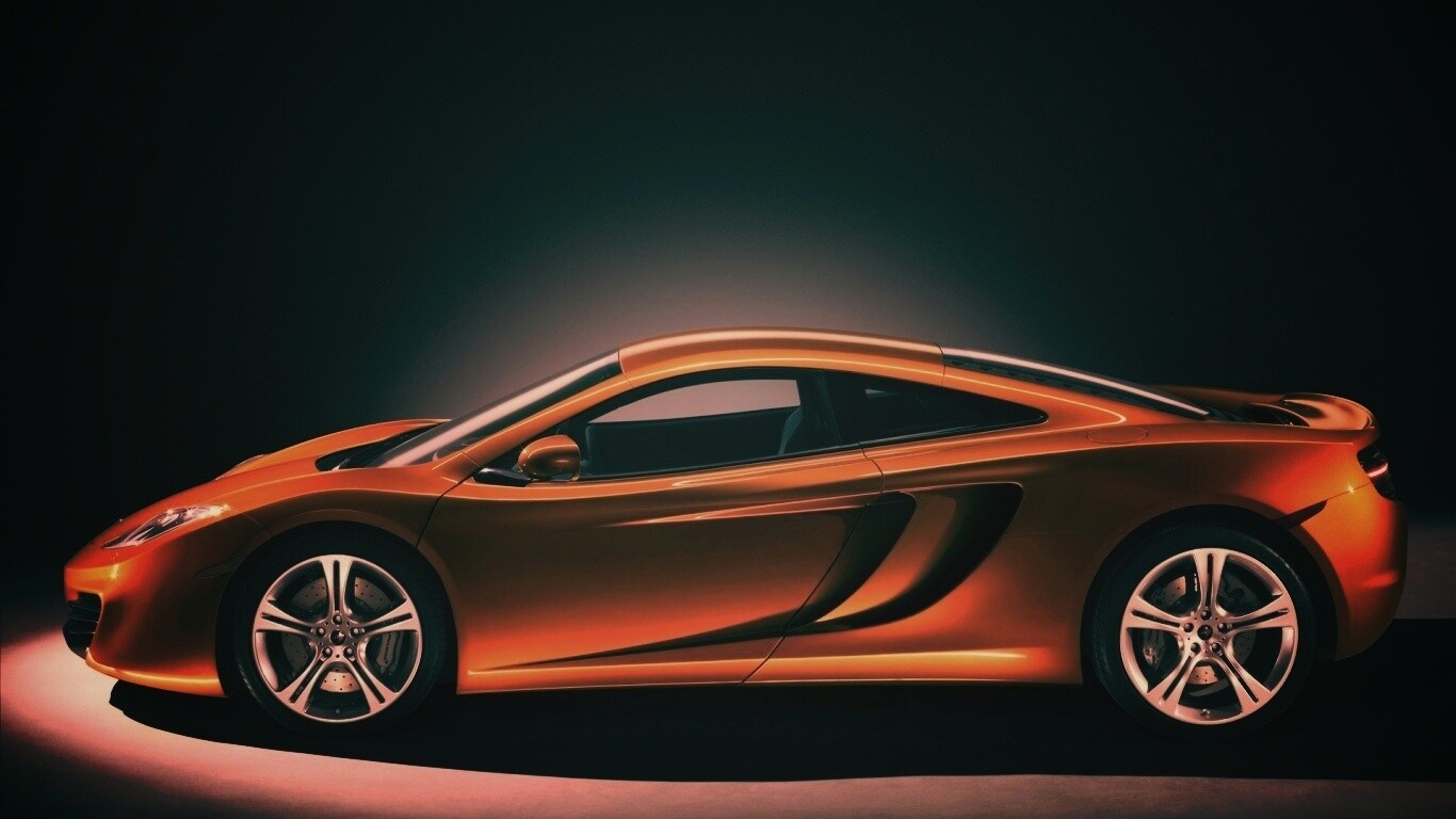 Mclaren в профиль обои