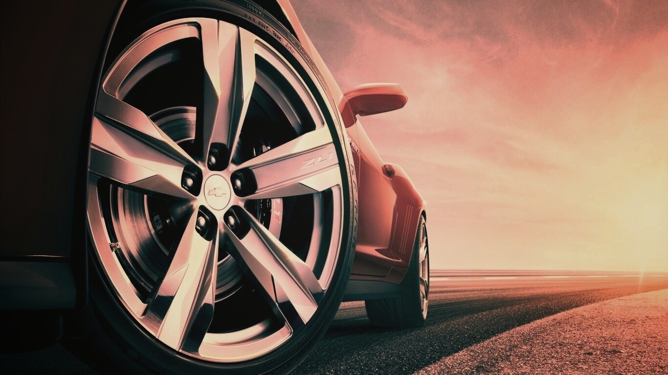 Колесо Шевроле Камаро обои