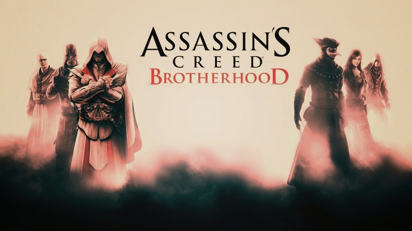 Персонажи игры Assasin"s Creed Brotherhood обои