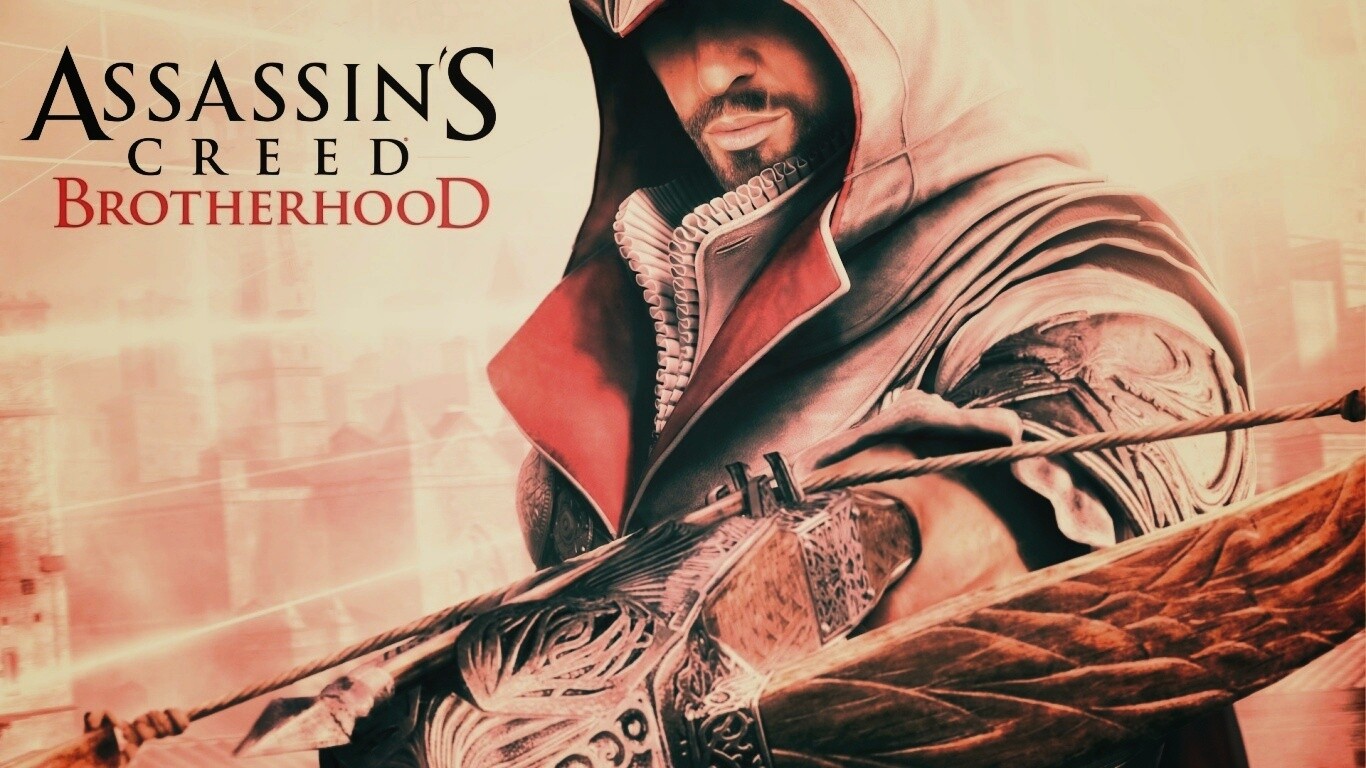 Ассасин с арбалетом обои