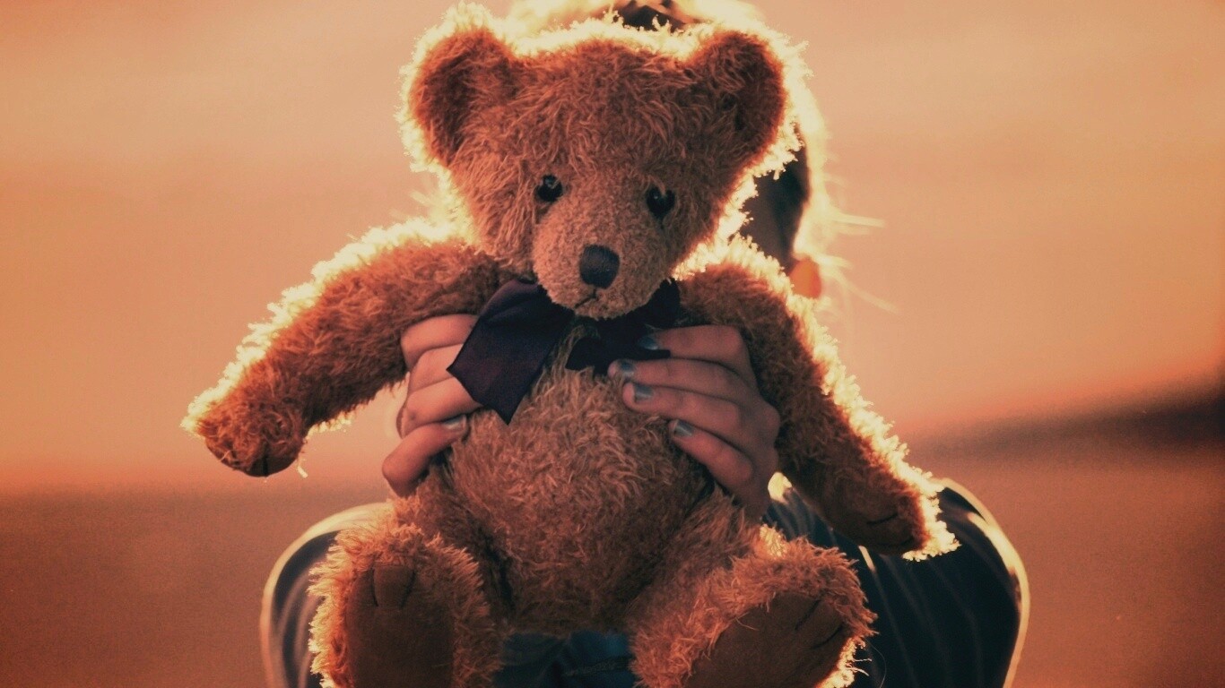 Плюшевый мишка обои