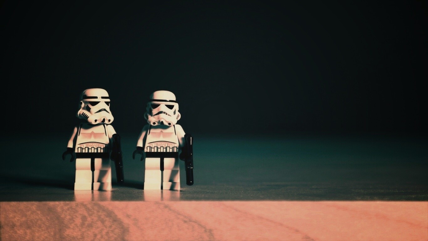 Имперские штурмовики в Lego обои