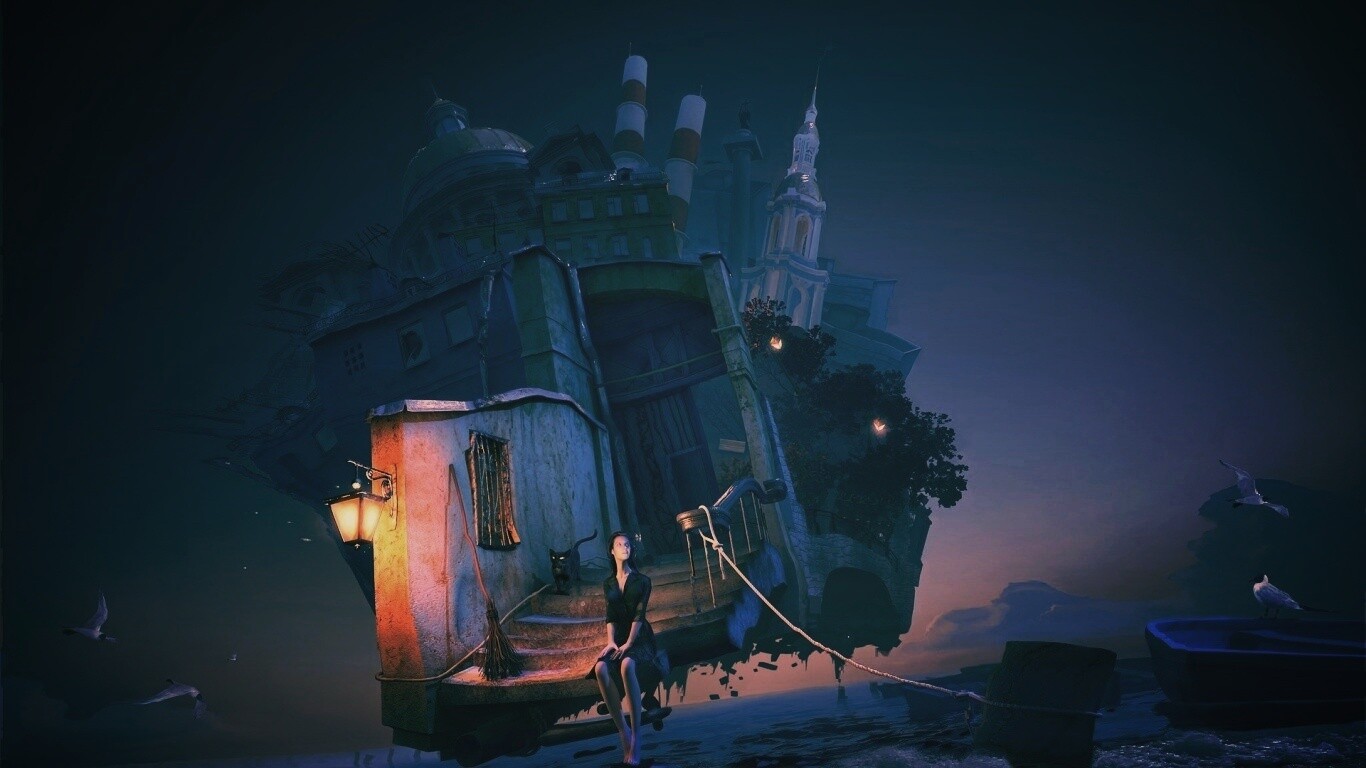 Мрачный Питер обои