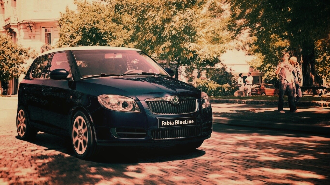 Skoda Fabia обои