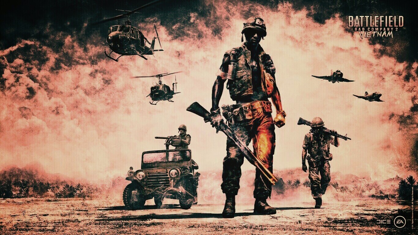 Battlefield Bad Company 2 Vietnam обои