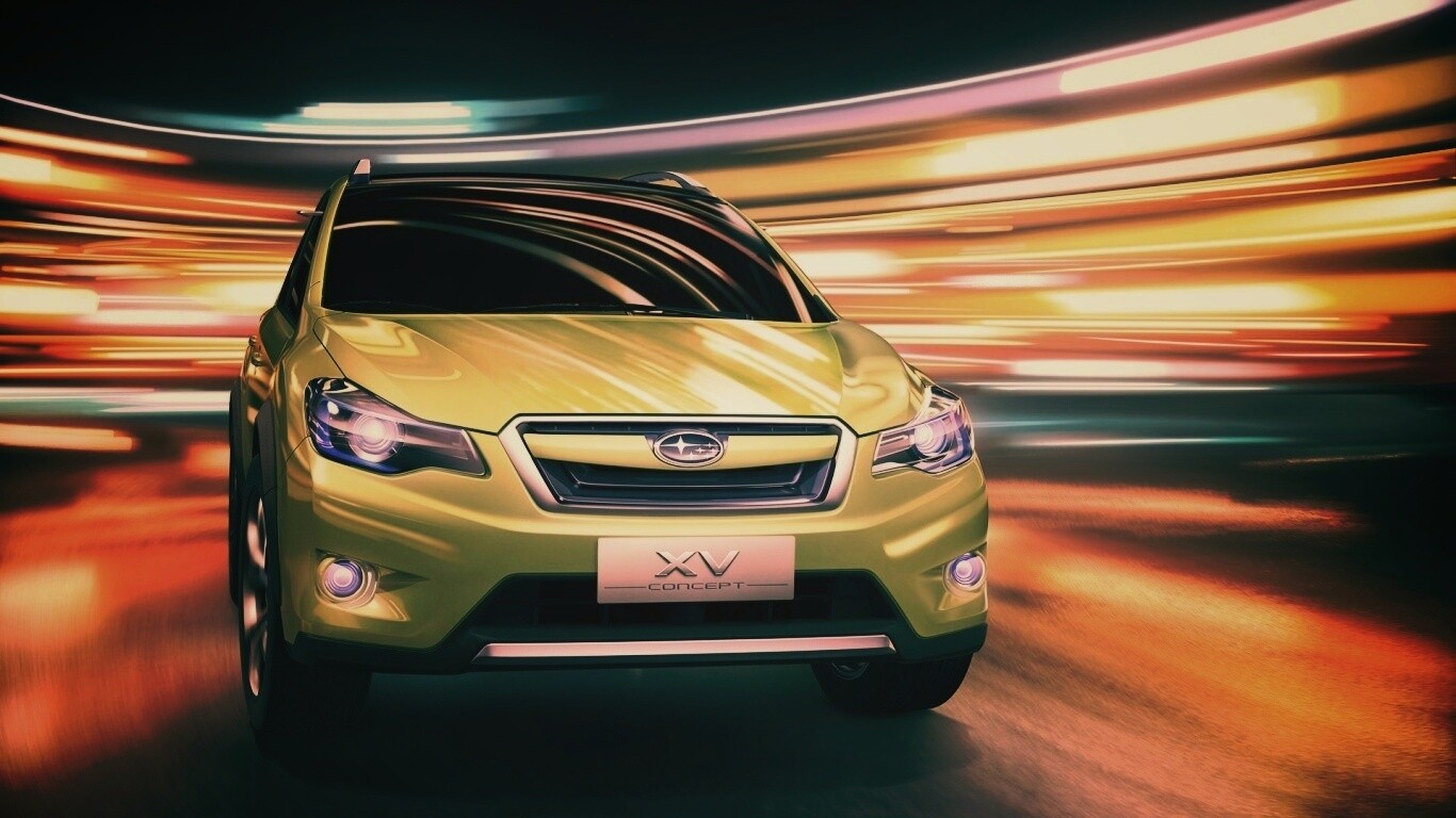 Subaru crossover обои
