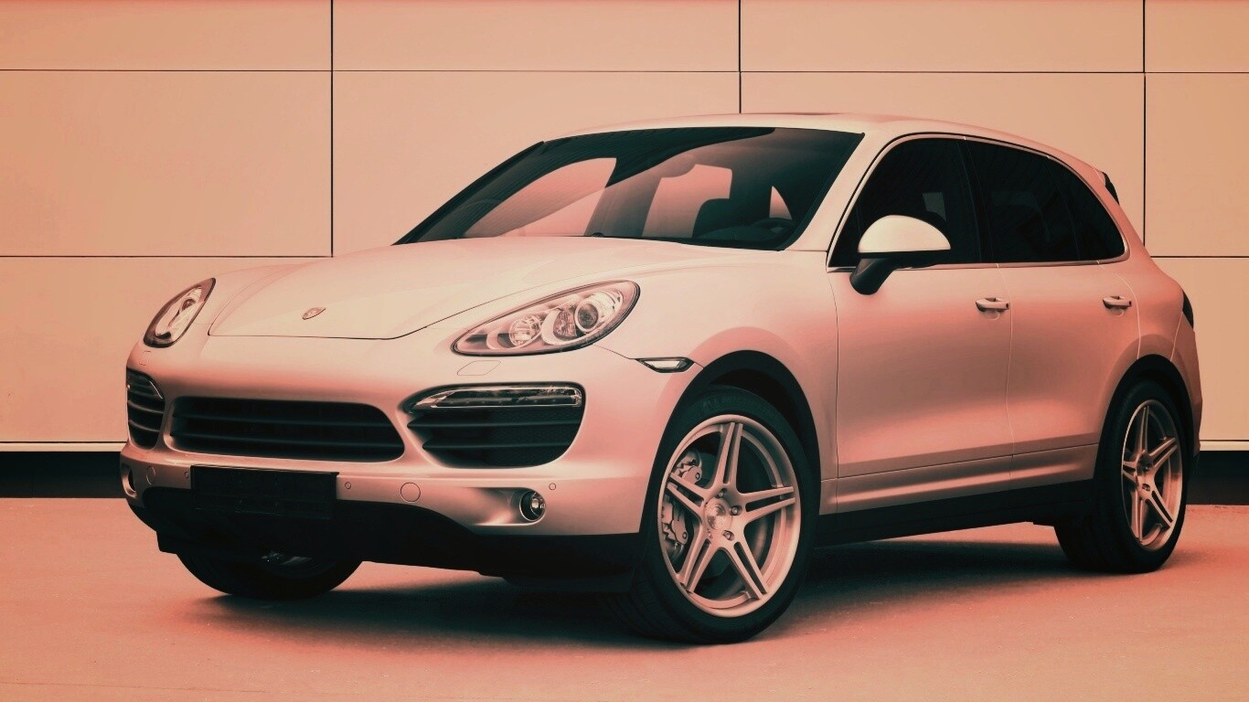 Кроссовер Porsche обои