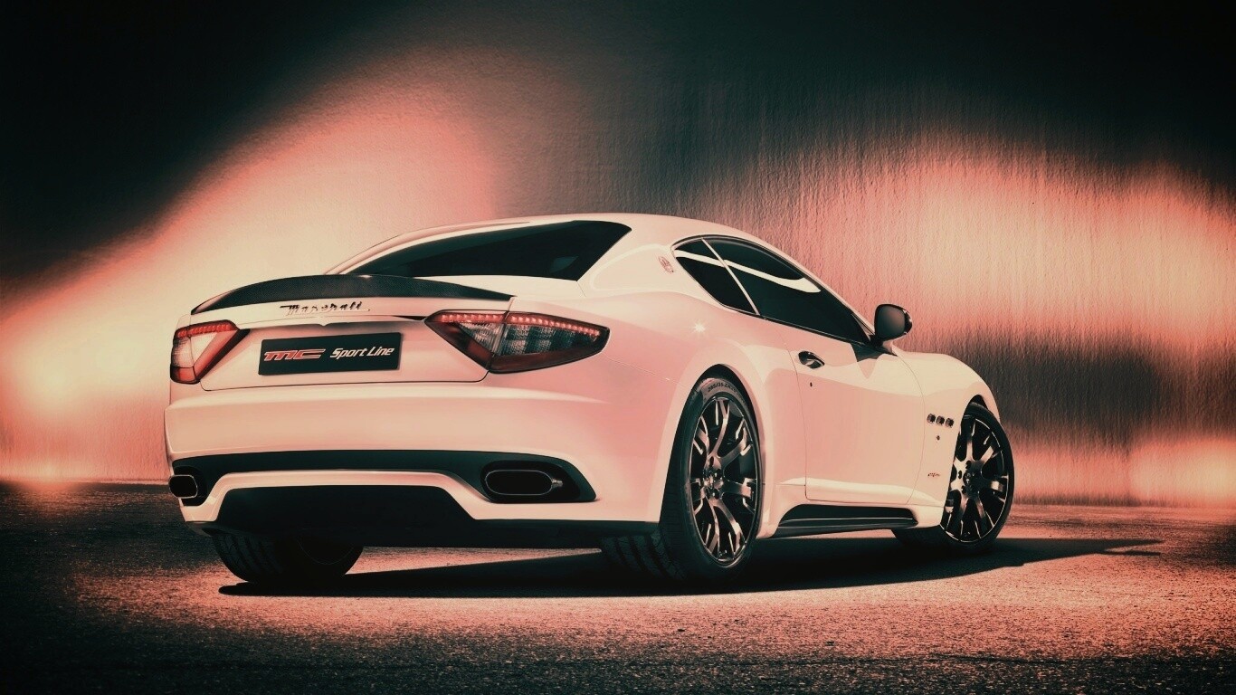 Мазерати Грантуризмо рендер обои