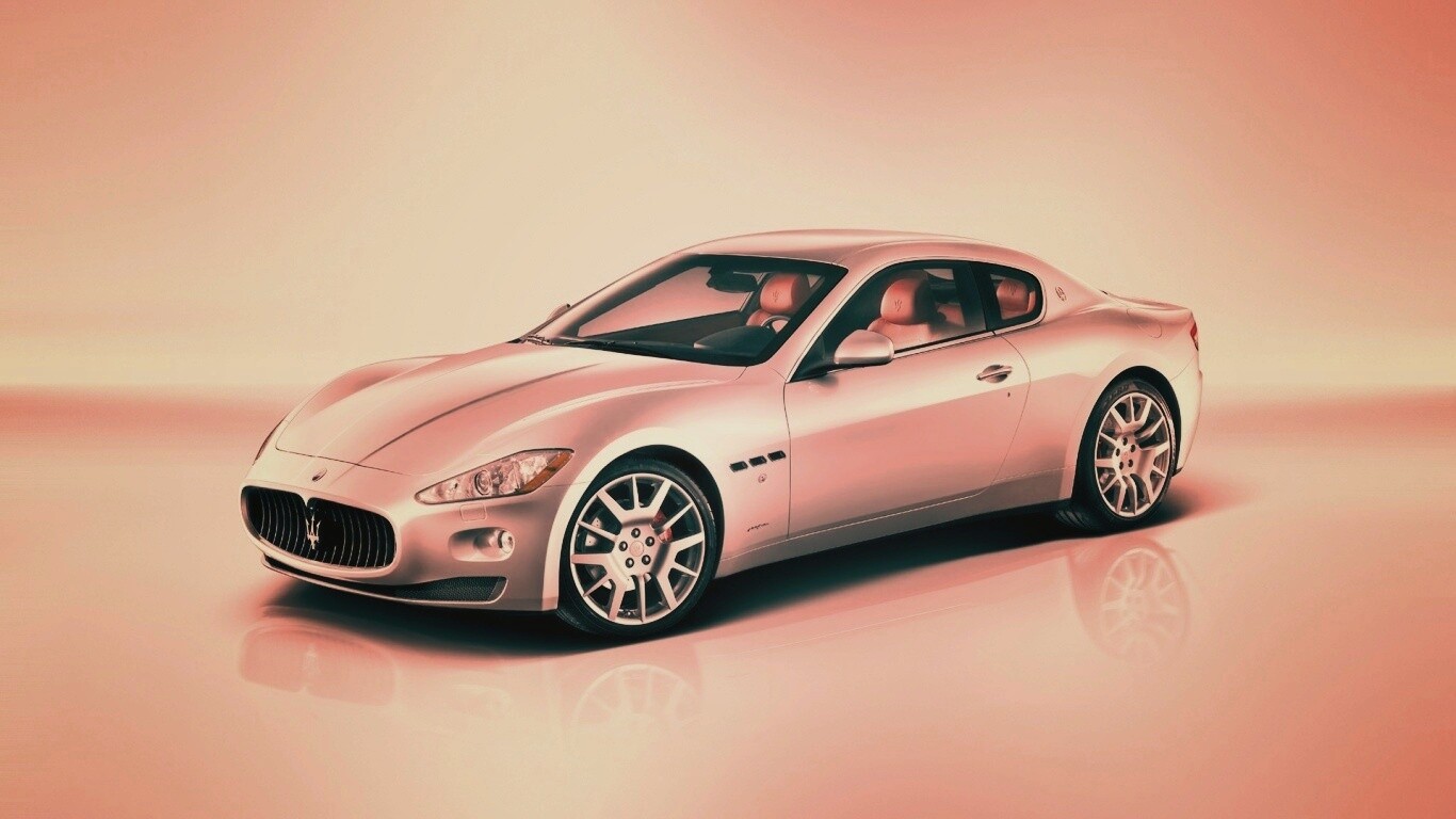 Грандтуризмо на белом фоне обои