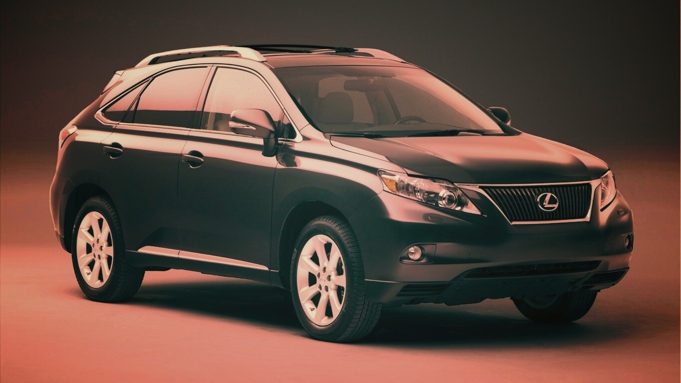 Кроссовер Лексус обои