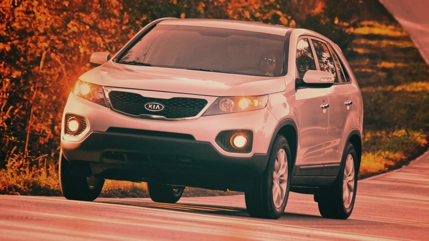 Кроссовер КИА обои
