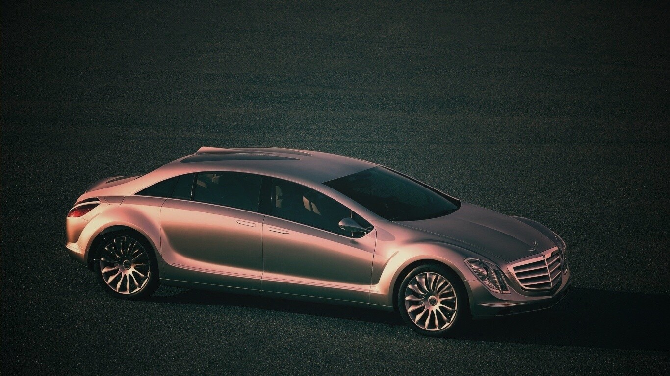 Концептуальный мерседес обои