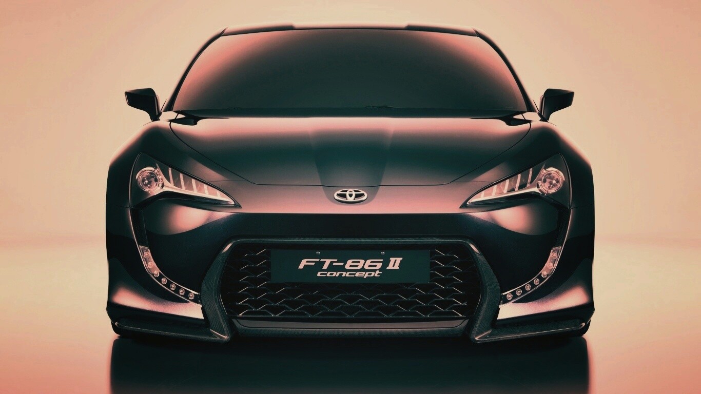 Тойота ФТ86 обои