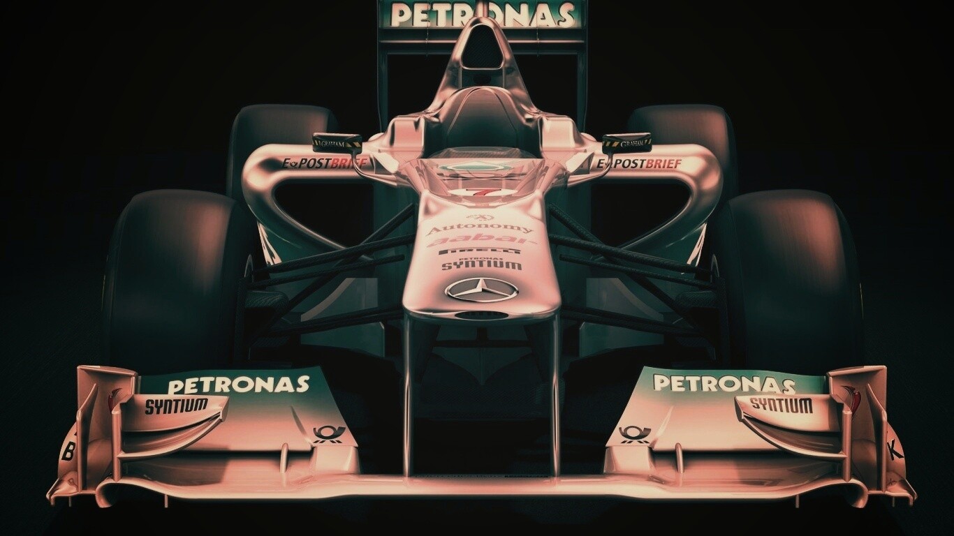 Болид Мерседес обои