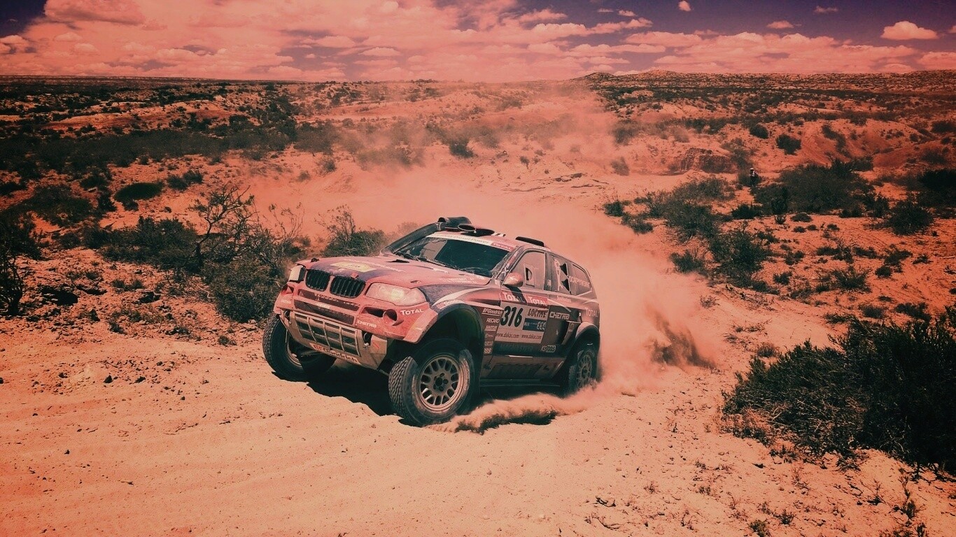 Раллийный BMW X3 обои