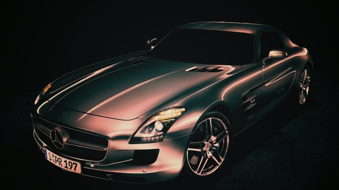 Mercedes SLS обои