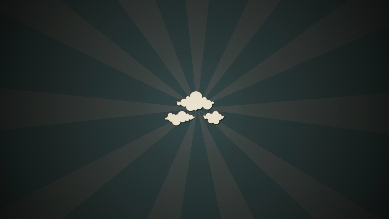 Векторные облака обои