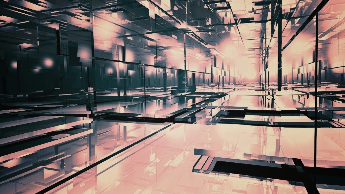 Бесконечные отражения обои