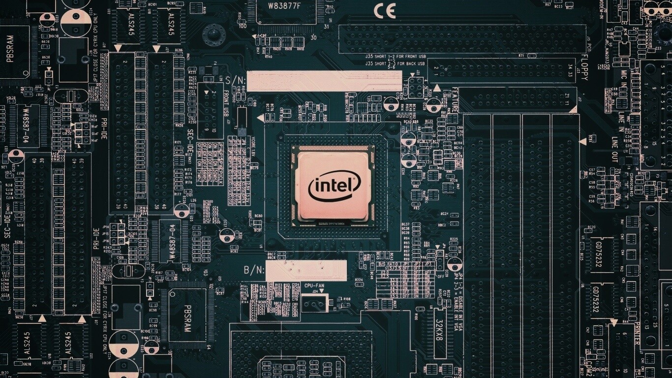 Процессор от Intel обои