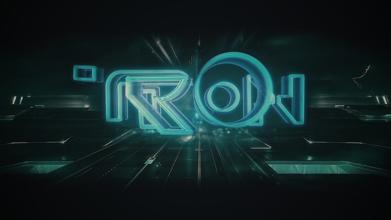 Заставка фильма TRON обои
