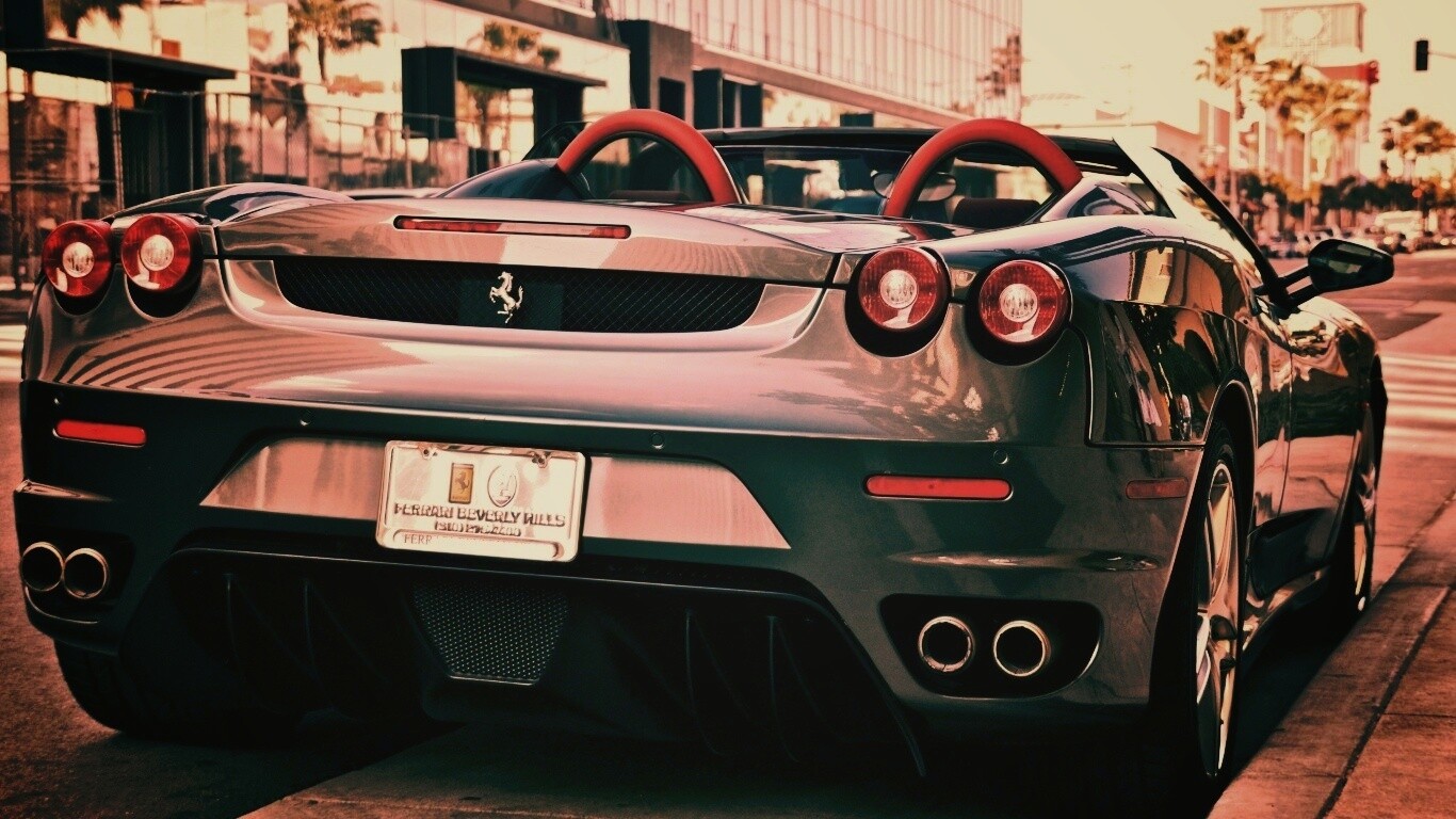 Феррари из Беверли Хиллс обои