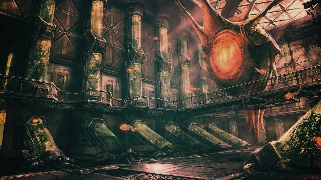 Саркофаги и нечто обои