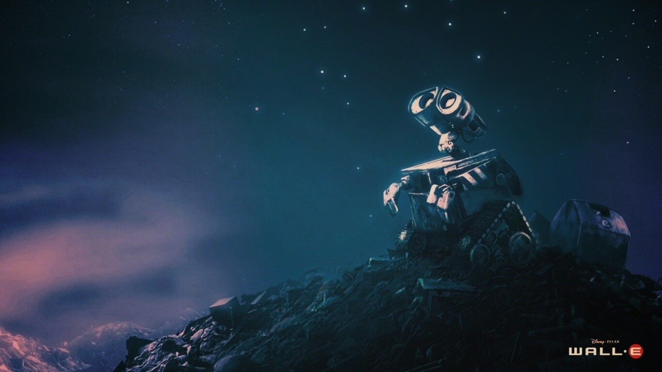 Валли и звезды обои