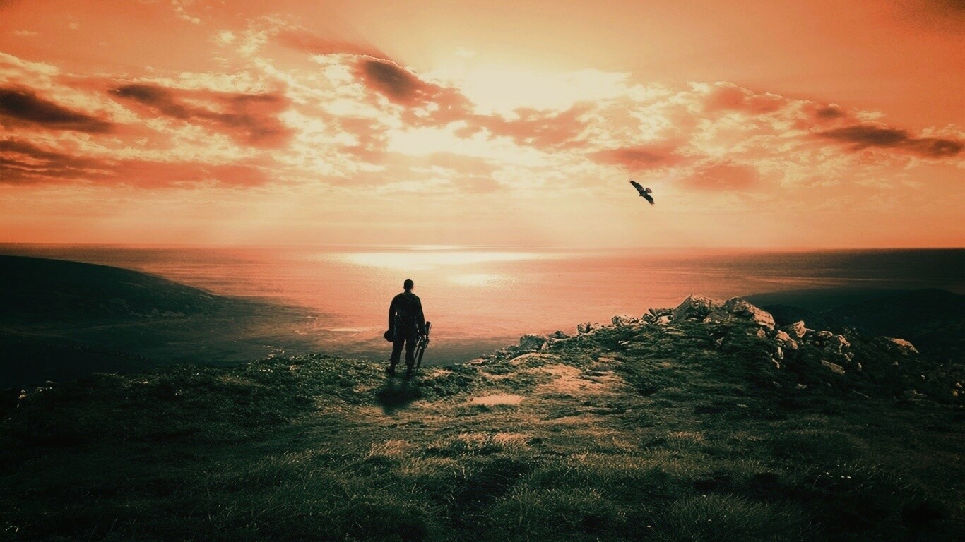 Солдат на краю света обои