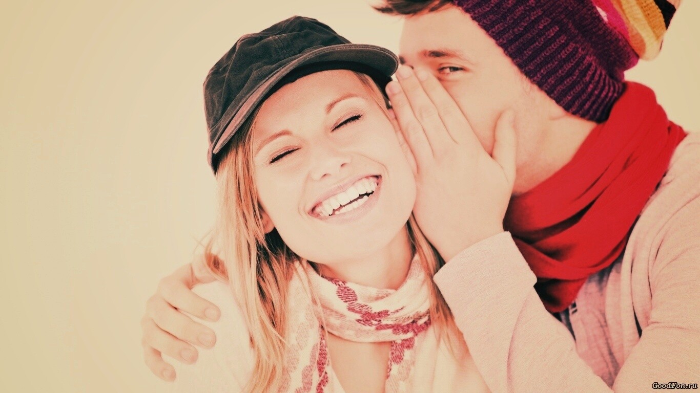 Шутка на ушко обои